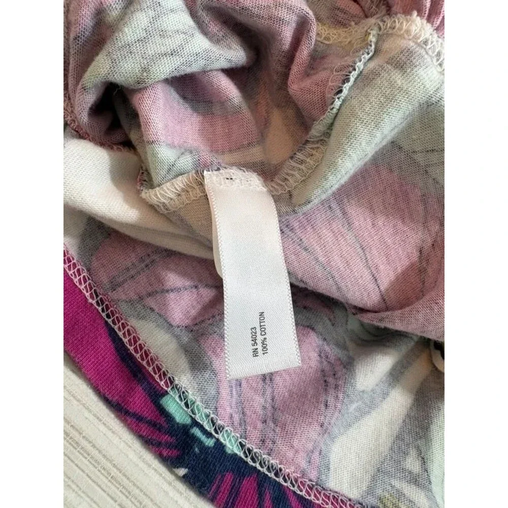 Gap 4/5 kids tank dress floral 100% cotton